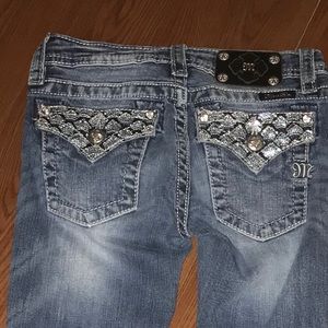 Girls size 12 Miss Me jeans
